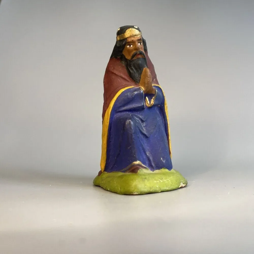Vintage Germany Wise Man Christmas Nativity Figure 3